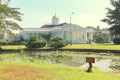 Bogor presidential summer palace Royalty Free Stock Photo