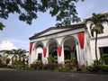 Bogor train station office which is a historical building Royalty Free Stock Photo