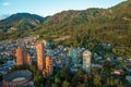 Bogota and the Andes Mountains Royalty Free Stock Photo