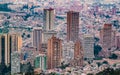 Bogota buildings Royalty Free Stock Photo