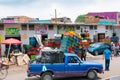 Bogota goods handling in general market of Corabastos