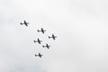 Colombian air force exhibition of Super Tucano Airplanes