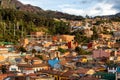 Bogota neighborhood Royalty Free Stock Photo