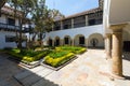 Bogota inner courtyard of the Coin Museum