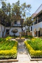 Bogota inner courtyard with fountain of the coin Museum