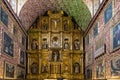 Bogota Santa Clara church golden altar