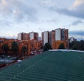 BogotÃÂ¡ City buildings in the afternoon Royalty Free Stock Photo