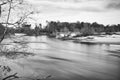 Bogue Chitto River near Franklinton, Louisiana Royalty Free Stock Photo