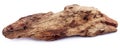 Bogwood over white background Royalty Free Stock Photo