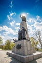 Bohdan Khmelnytsky monument Royalty Free Stock Photo