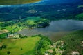 Bohemian Paradise. Komarovsky pond. Royalty Free Stock Photo