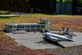 Boheminium Miniature Park - miniature of airport in Marianske Lazne Royalty Free Stock Photo