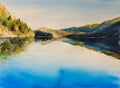 Bohinj lake Royalty Free Stock Photo