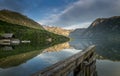 Bohinj lake reflection