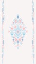 Boho aztec ornament print
