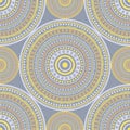 Medallion mandala geometric tiles seamless pattern