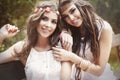 Boho girls Royalty Free Stock Photo