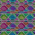 Boho textile seamless pattern.