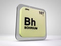 Bohrium - Bh - chemical element periodic table