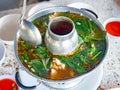 Boil the cartilage soup,spicy,Street food Thai,Restaurant northeast,Green Healthy diet