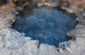 Boil the eggs in hot spring,Chaeson National Park,Lampang,Thailand Royalty Free Stock Photo