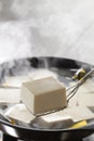 Boil Japanese healthy food, tofu