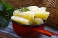 Boiled cassava