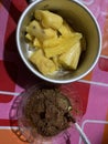 Boiled cassava