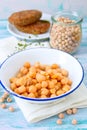 Boiled chickpeas