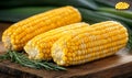 Fresh Corn on the Cob Royalty Free Stock Photo