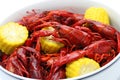 Boiled crawfish, clayfish party