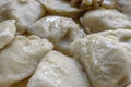 Authentic boiled delicious polish pierogi