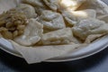 Authentic boiled delicious polish pierogi