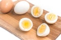 Boiled Egg Sliced Royalty Free Stock Photo