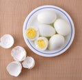 Boiled eggs