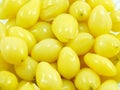 Boiled ginkgo nut close up Royalty Free Stock Photo