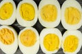 Boiled hard-boiled eggs as a symbol.