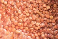 Boiled lentils