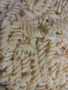 Boiled pasta fusilli Royalty Free Stock Photo