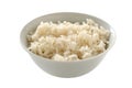 Boiled rice in a bowl