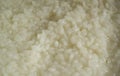 Boiled rice. Round rice after cooking. Glutinous boiled rice. White Rice for sushi. Royalty Free Stock Photo