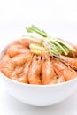 Boiled shrimp