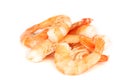 Boiled shrimp Royalty Free Stock Photo
