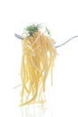 Boiled spaghetti Royalty Free Stock Photo