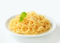 Boiled spaghetti Royalty Free Stock Photo