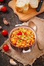 Boiled white beans Royalty Free Stock Photo