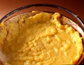 Boiled yellow polenta