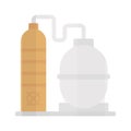 Boiler factory Isolated Vector icon Which can easily modify or edit