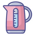 Boiler Isolated Vector Icon fully editable Royalty Free Stock Photo