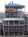 Boiler in a Thermal Power Plant Royalty Free Stock Photo